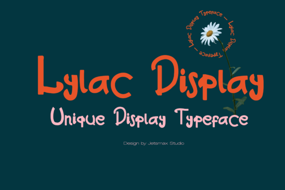 Lylac: The Quirky Display Font for Joyful Design