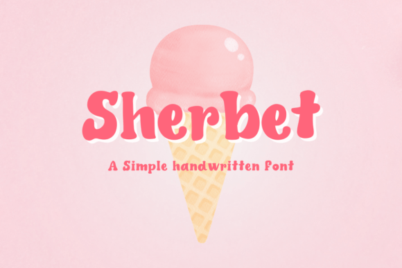 Sherbet: A Playful Font for Vibrant Design